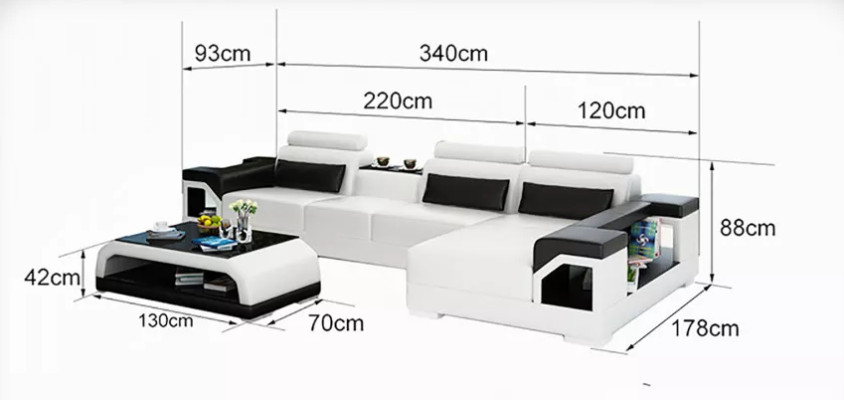 Design Corner sofa Sofa Corner sofa Sofas Couch Upholstery Corner suite Seating sets 2 pieces