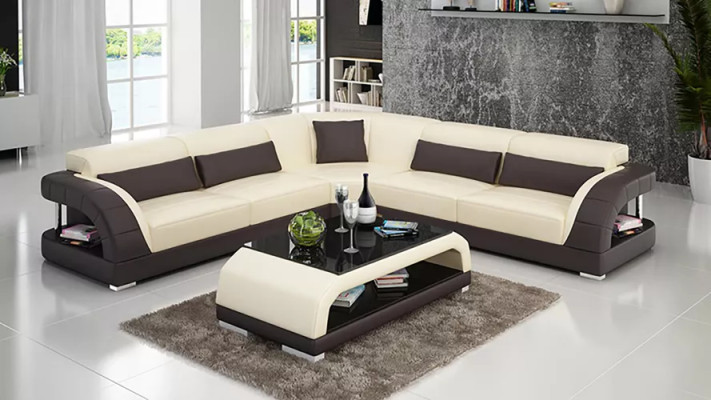 Leather couch Living room Sofa Upholstery Corner sofa Design Couches Sofas Leather suite