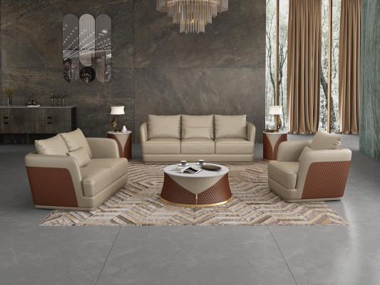 Upholstery exclusive Designer Furniture 32 Seater Couch Suite 2pcs. Living landscape