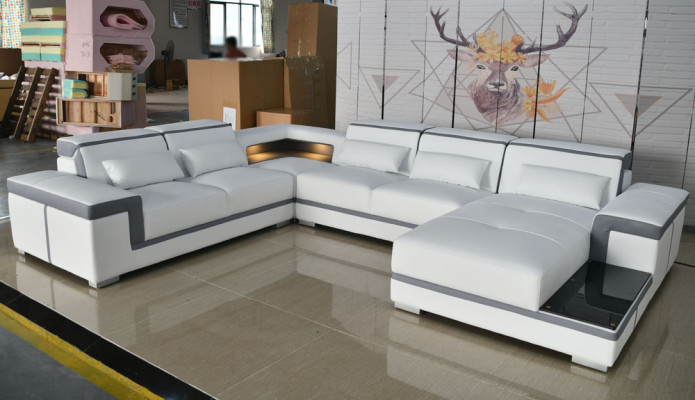 Living room Sofa Upholstery Villas Couch xxl format sofas couches seat cushions Corner