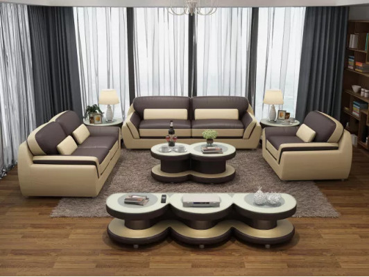 Designer Sofa Leather Sofa Sofa set 321 Seater Modern Sofa Living landscape