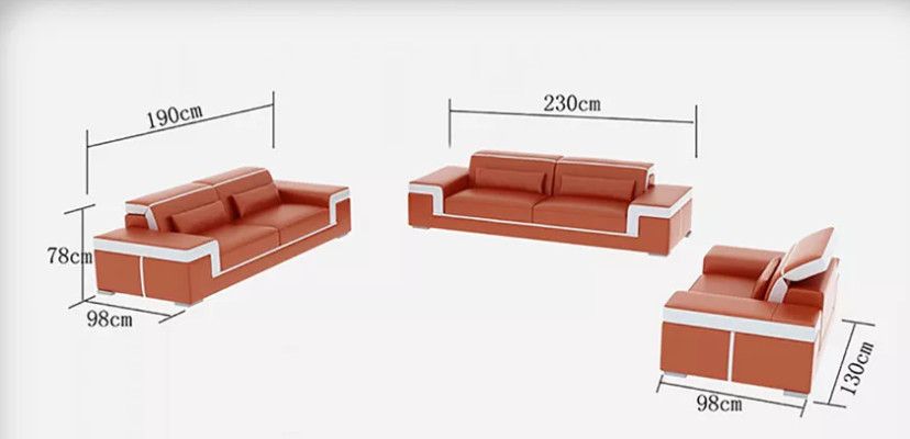 Living landscape Sofa Sofa set 321 Seater Corner sofa Upholstery Designer Suite
