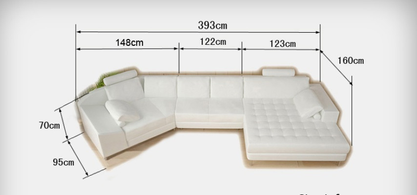 Modern Textile Sofa Corner sofa Upholstery Living room L-shape Living landscape USB Corner sofa
