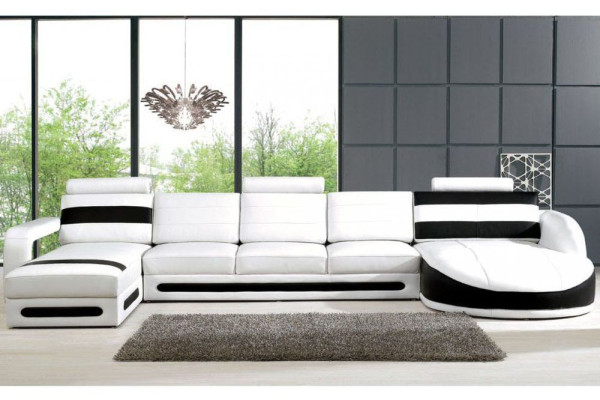 Living landscape Sofa Couch Corner sofa Corner sofa Upholstery Suite Corner Corner Sofas new