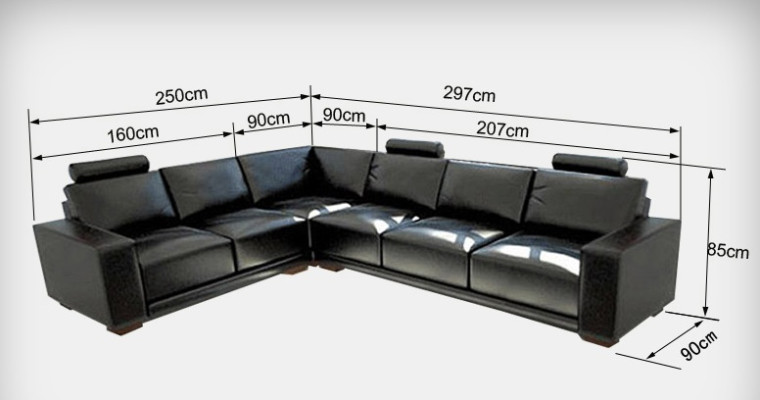 Leather sofa with USB Living landscape Corner sofa Eck Suite Design Modern Sofa A1121B