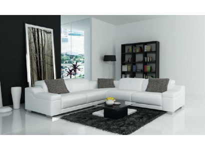 Living landscape Upholstery Corner Sofa with USB Suite Landscape Leather 2711D