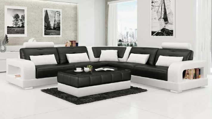 LEATHER SOFA SOFA with USB,Corner sofa "H2209" Sofa set DESIGNER COUCH made to measure