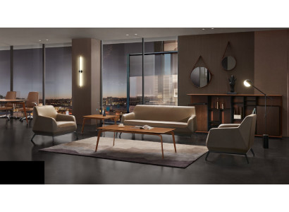 Set Leather Sofa Couch Living landscape 311 Seater Suite Design Modern