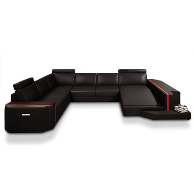 Relax in style Modern corner sofa U-shape for a contemporary living ambience