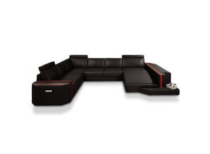 Relax in style Modern corner sofa U-shape for a contemporary living ambience