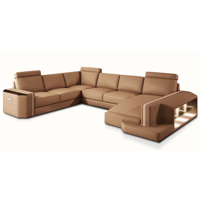 Relax in style Modern corner sofa U-shape for a contemporary living ambience