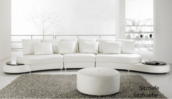 Leather sofa Couch Living landscape Corner sofa Corner Suite Design Modern Sofa A1126