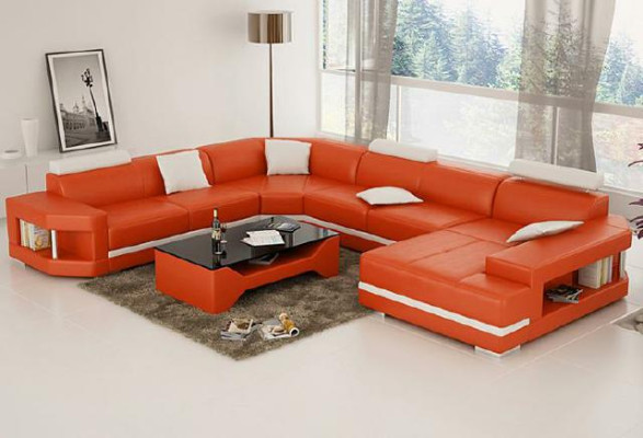 Discover Elegance Modern Stylish U-shape Corner sofa for your living room