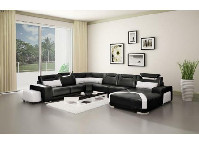 Corner sofa with USB,Upholstery Living landscape Couch Sofa Living landscape U-shape Seat Corner