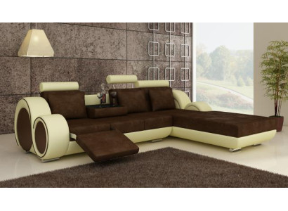 Textile sofa with USB,Corner sofa Corner sofa Fabric sofa Living landscape Couch set new