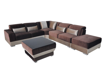 Discover luxury and comfort and the perfect upholstered L-shaped sofa for your living room