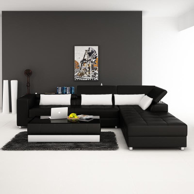Modern design meets comfort. Modern L-shape sofa for your living room