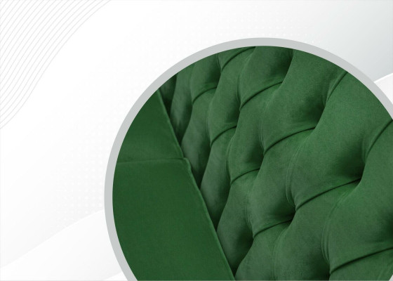 Chesterfield Designer Furniture High Quality Three Seater Couch Upholstery Fabric