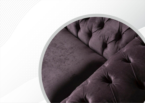 Chesterfield Couch Upholstery Classic r Leather Textile 3 Seater Sofa Three Seater