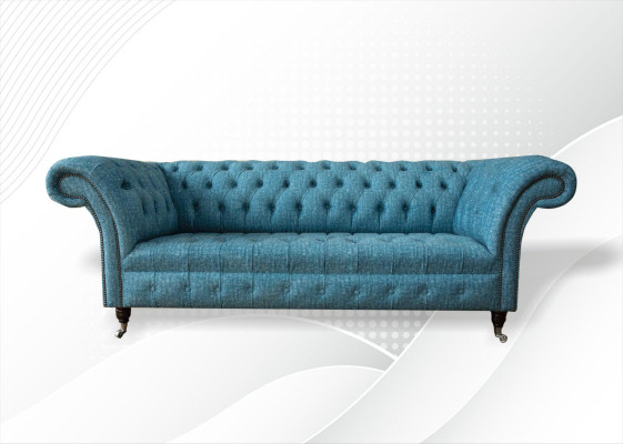 Chesterfield Couch Sofa Upholstery 3 Seater Decorative Couches Seat Suite Sofas