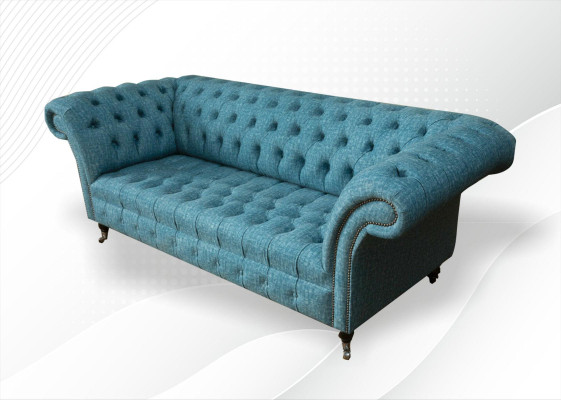 Chesterfield Couch Sofa Upholstery 3 Seater Decorative Couches Seat Suite Sofas