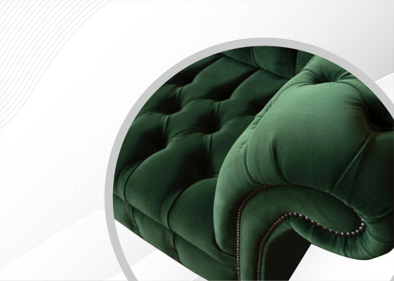 Chesterfield 3 Seater Sofas Upholstery Seat Couch Sofa Suite Big Couches