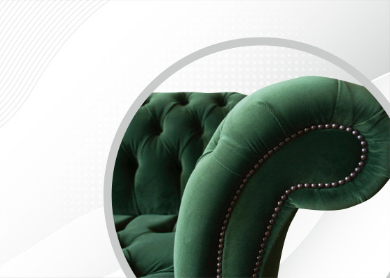 Chesterfield 3 Seater Sofas Upholstery Seat Couch Sofa Suite Big Couches