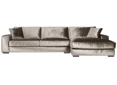 Brown Corner sofa Fabric Living room Sofas Italian Design Couches Upholstery Sofa