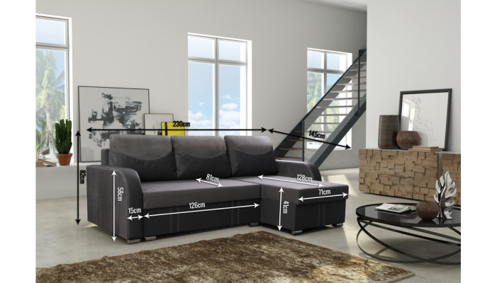 Designer Sofa Corner sofa Fabric sofa System Sofa Textile Velvet Corner sofa Couch new