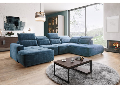 U-shape Couch Living landscape Corner sofa Sofa Couch Modern Design Sofa Textile Fabric