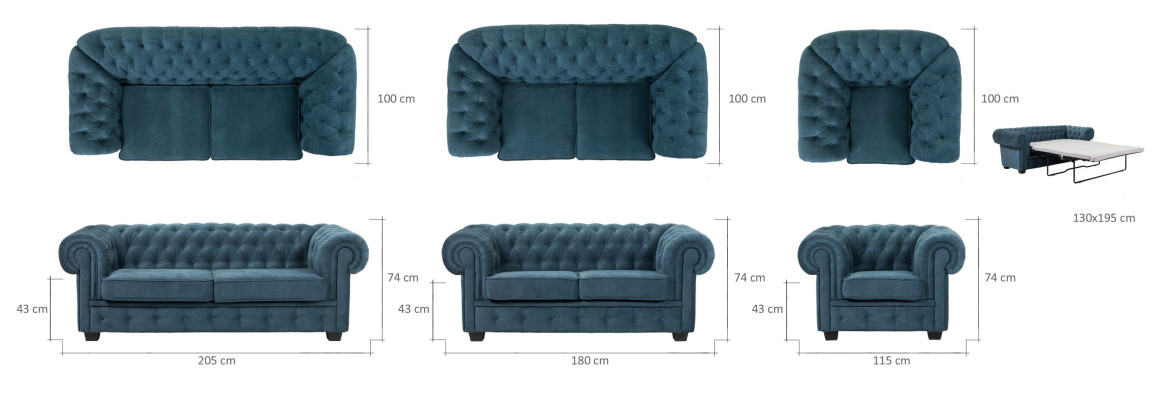 Sofa set Sofa Couch Suite with Bed function Couch set Upholstery 3+1+1