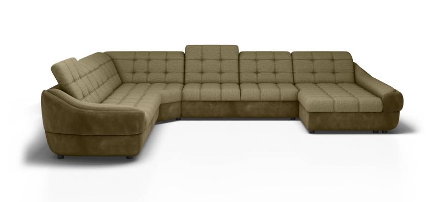 Sofa Couch Upholstery Suite Living landscape Design Corner sofa Textile new U-shape new
