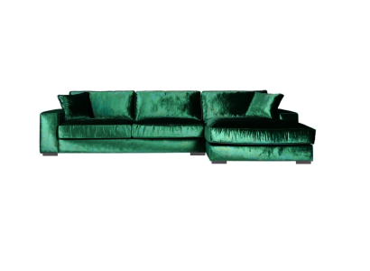 Green Corner sofa Sofa Fabric Living room Design Couches Upholstery Sofas Big Velvet new