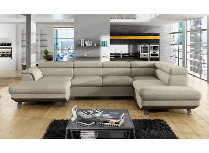 Corner sofa Sofa bed Upholstery Corner Couch Suite Bed function Leather Sofa