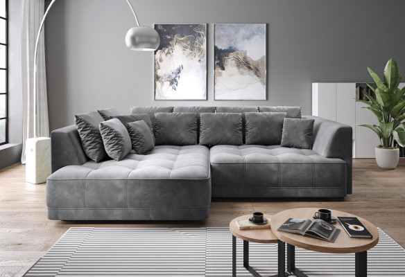 Sofa Textile Living landscape Corner sofa Sofas Couch Upholstery Corner Couches Furniture L-shape