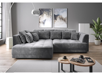 Sofa Textile Living landscape Corner sofa Sofas Couch Upholstery Corner Couches Furniture L-shape