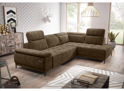 Living landscape Suite Design Sofa Fabric Automatic Corner sofa L-shape Couch