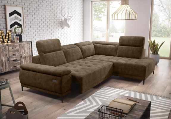 Living landscape Suite Design Sofa Fabric Automatic Corner sofa L-shape Couch