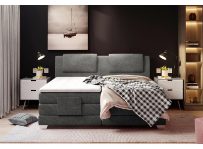 Textile Design Bed Double Beds Luxury Marriage Box Spring Hotel Mattress Bedroom