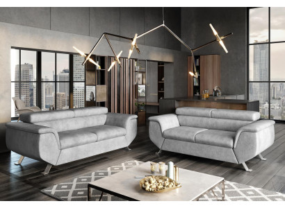Elegant Armchair Upholstery 3+2 Seater Luxury Modern Sofa Furniture Group 2 Piece Set
