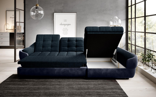 Corner sofa Sofa Couch Upholstery Living landscape Leather Corner Sofas Suite L-shape new