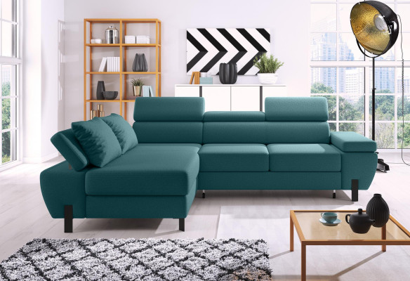 Textile sofa L-shape Couch Living landscape Corner sofa Corner Design Sofa Sofas Couches new