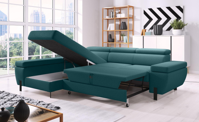 Textile sofa L-shape Couch Living landscape Corner sofa Corner Design Sofa Sofas Couches new