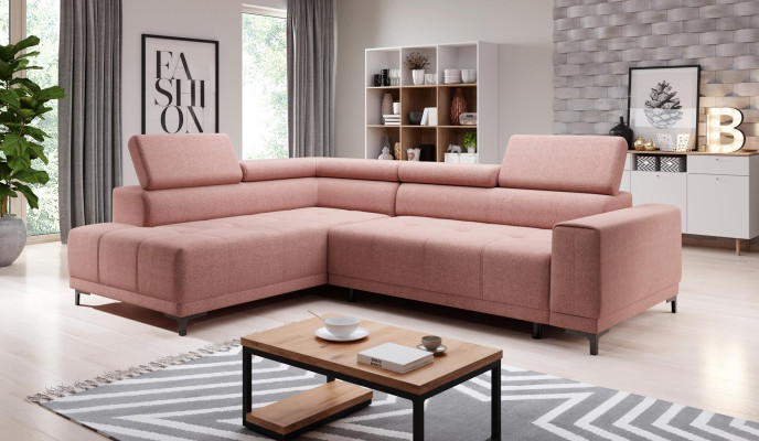 Sofas Fabric sofa Couch Living landscape Sofa Seat Design Esk Corner sofa L-shape Modern