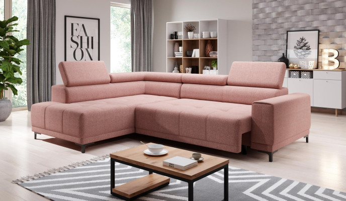 Sofas Fabric sofa Couch Living landscape Sofa Seat Design Esk Corner sofa L-shape Modern