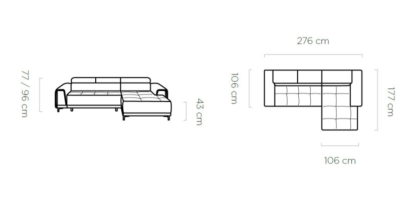 Corner sofa Upholstery Living landscape Couch Corner sofa Corner suite Sofas L-shape Sofa new