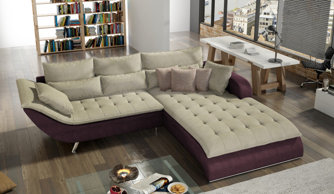 Fabric L-shape Couch Living landscape Decor Corner sofa Suite Modern Design Sofa