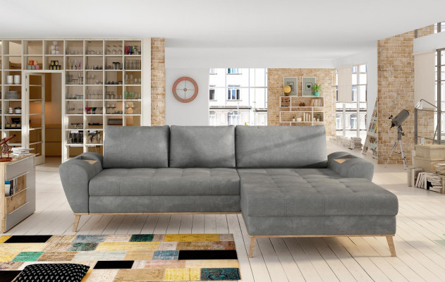 Bed function Living landscape Sofa bed Corner sofa Couch L-shape Sofa Designer