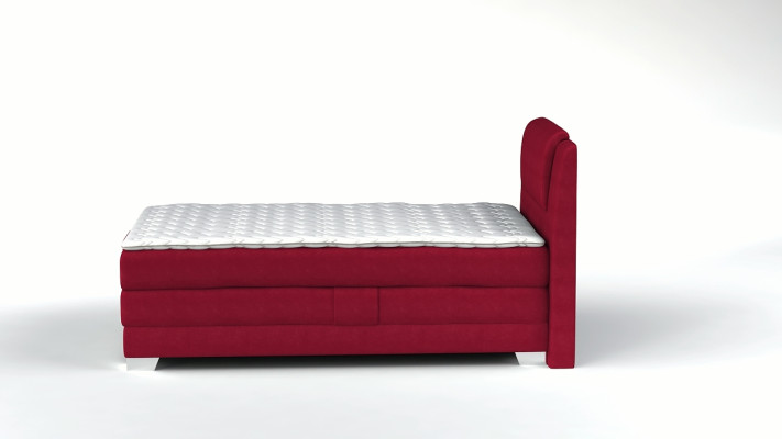 BOX SPRING BED DESIGN Bed TOPPER SPRING CORE Upholstered bed 100 x 200 cm ELECTRIC