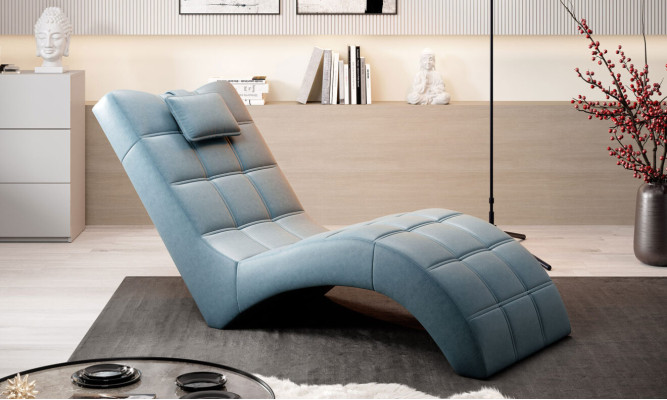 DESIGN RELAXING LOUNGER RELAXING CHAIR CHAISE LOUNGE RECAMIERE LONG CHAIR LOUNGER